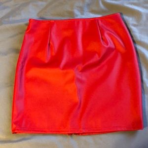 RED SKIRT
